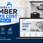 How much does a plumber website cost South Africa