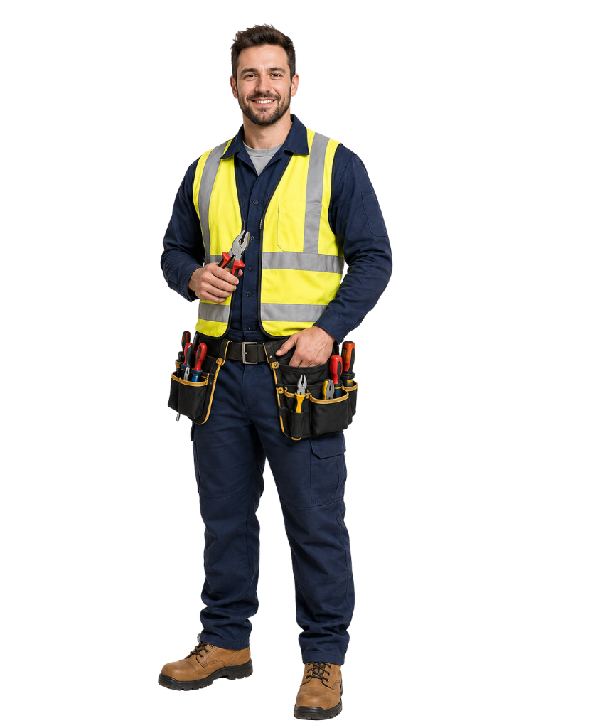 Professional electrician in South Africa — web design for electricians