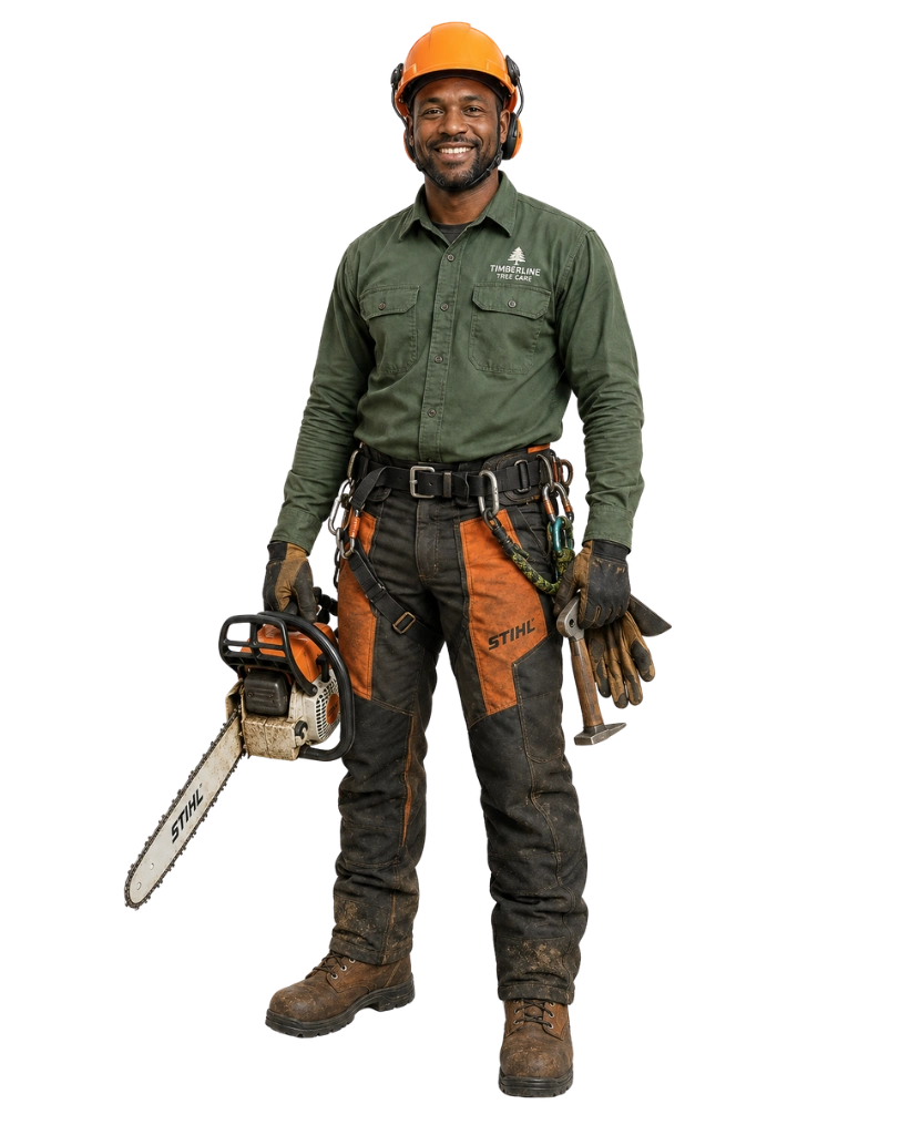Professional tree feller in South Africa — web design for tree fellers